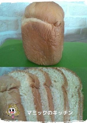 オリーブオイル食パン☆生クリーム入り-レシピのメイン写真