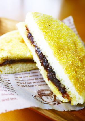 ランチやおやつにパクッ♪あんバターサンド-レシピのメイン写真