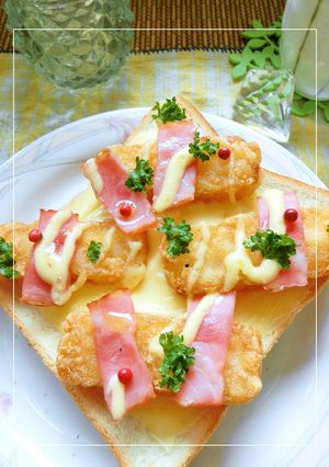 リメイク⋆ベーコンポテトトースト-レシピのメイン写真