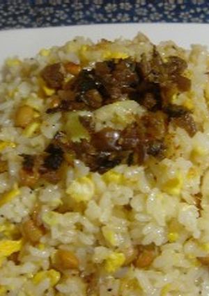 納豆チャーハン-レシピのメイン写真