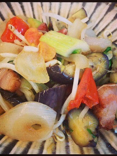 ベーコンと昆布で旨みたっぷり 野菜炒め-レシピのメイン写真