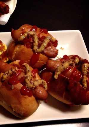 玉ねぎたっぷりホットドッグ-レシピのメイン写真