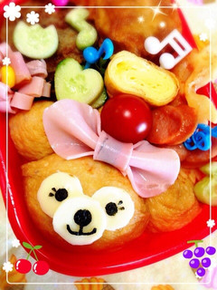 キャラ弁♡いなり寿司でシェリーメイ♡-レシピのメイン写真