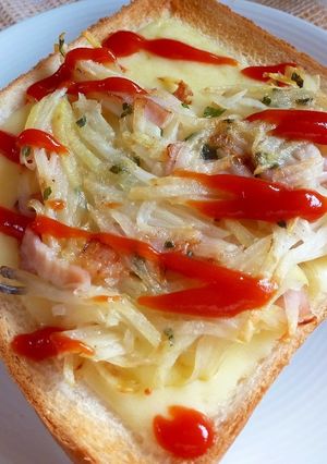 ポテトガレットとチーズのトースト-レシピのメイン写真