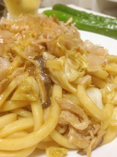 絶品!こくうま焼きうどん-レシピのメイン写真