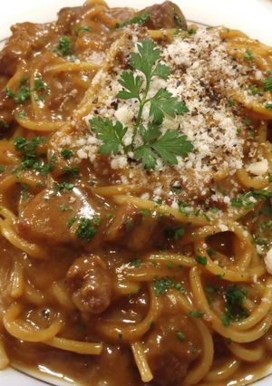 カレーボナーラ-レシピのメイン写真
