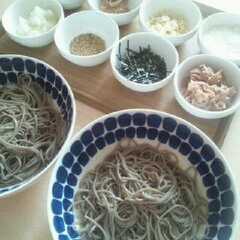รูปของ 我が家の冷やしぶっかけ蕎麦