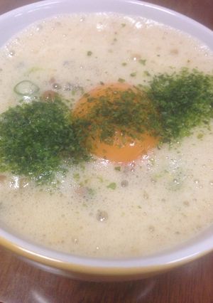 茄子のぬか漬け入りふわふわ納豆丼♡-レシピのメイン写真