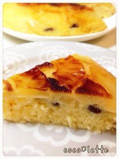 HM*レーズンとパイナップルのケーキ-レシピのメイン写真