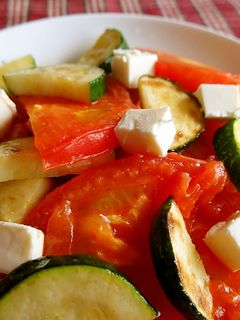 ズッキーニとトマトのオリーブオイル焼き-レシピのメイン写真