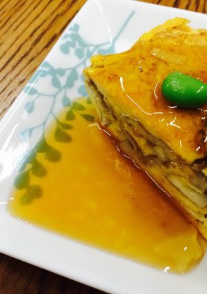 舞茸あんかけオムレツ-レシピのメイン写真