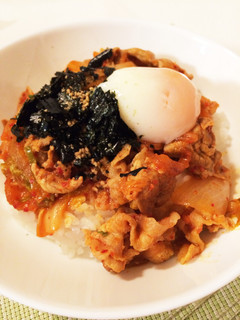 豚キムチ丼★人気検索TOP10入り★-レシピのメイン写真