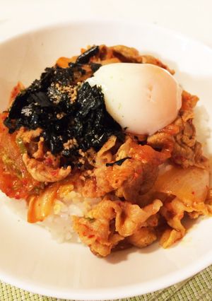 豚キムチ丼★人気検索TOP10入り★-レシピのメイン写真