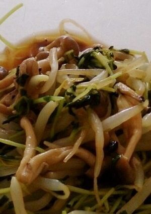 豆苗のナムル-レシピのメイン写真