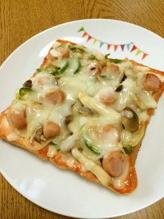 オーロラソースdeピザトースト-レシピのメイン写真