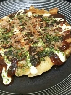 ツナとキャベツのお好み焼き-レシピのメイン写真