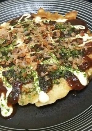 ツナとキャベツのお好み焼き-レシピのメイン写真