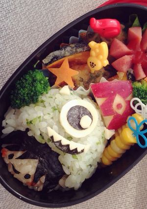 モンスターズインク★マイクのキャラ弁-レシピのメイン写真