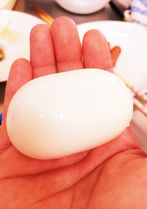 お弁当に＊太さ均一、便利なゆで卵-レシピのメイン写真