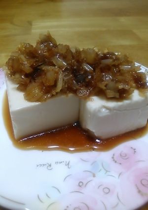 らっきょう冷や奴-レシピのメイン写真