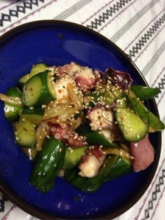 味玉からのタコ胡瓜キムチ-レシピのメイン写真