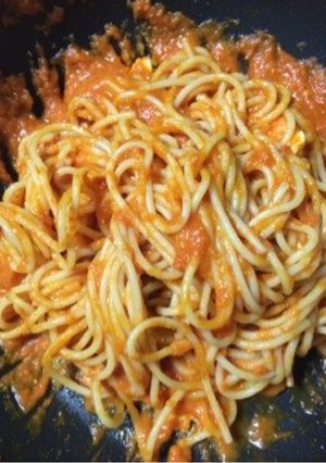 トマトたっぷりパスタ-レシピのメイン写真