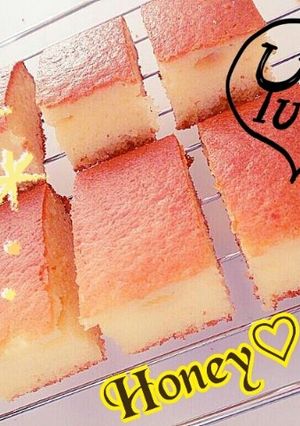 簡単!蜂蜜パウンドcakeカステラ風-レシピのメイン写真