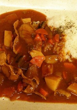 トマトソースを簡単リメイク★バターカレー-レシピのメイン写真