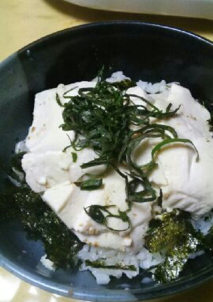 とうふ丼-レシピのメイン写真