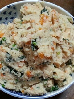 ニンニクでこくをだしたおからの煮物-レシピのメイン写真