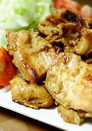 鶏ムネ肉のカレー焼-レシピのメイン写真