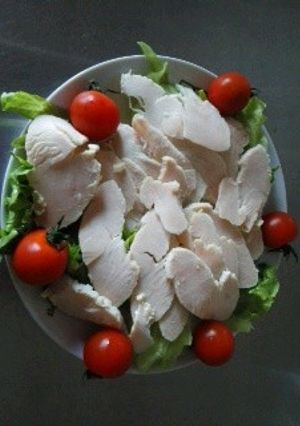 簡単鶏ハム-レシピのメイン写真