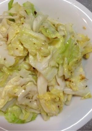超簡単！ずぼらキャベツ和風炒め-レシピのメイン写真