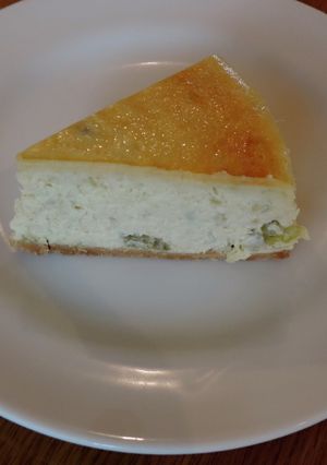ルバーブのチーズケーキ-レシピのメイン写真