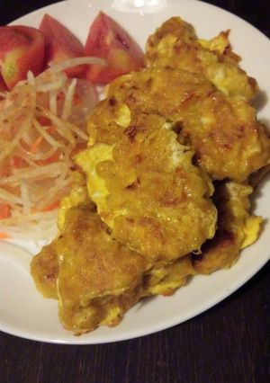 鶏胸肉のカレーピカタ-レシピのメイン写真