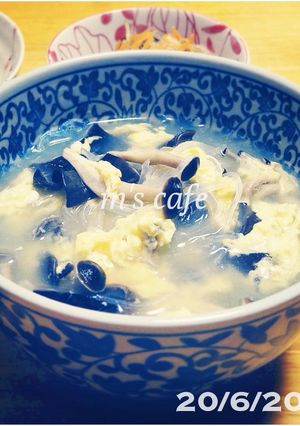 きくらげと春雨のスープ-レシピのメイン写真