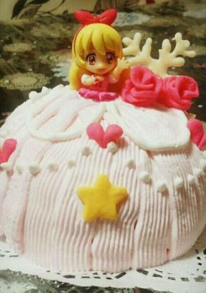 アイカツドールケーキ♡-レシピのメイン写真