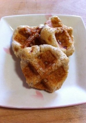 ミニ全粒粉ワッフル-レシピのメイン写真