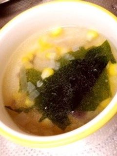 トウモロコシのココナッツ風味スープ-レシピのメイン写真