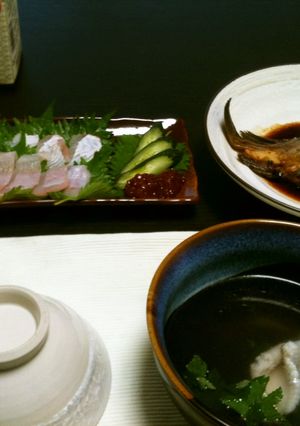 ひらめの刺身-レシピのメイン写真