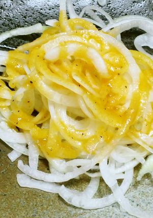 美味ドレの水で晒した玉葱スライス作り方!-レシピのメイン写真