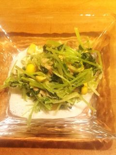 あと1品♪簡単!豆苗のマヨポンサラダ♡-レシピのメイン写真