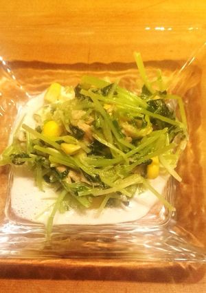 あと1品♪簡単！豆苗のマヨポンサラダ♡-レシピのメイン写真