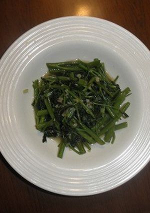 空芯菜のニンニク炒め-レシピのメイン写真