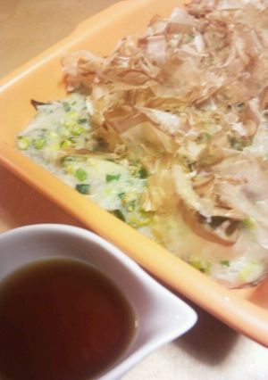 ペタッ、モコ、ツルン♪とろろ焼き♪-レシピのメイン写真
