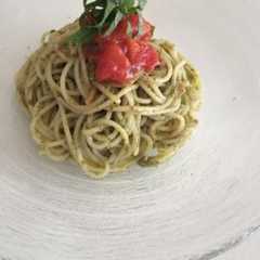 รูปของ 夏にオススメ☆ジェノバソースの冷製パスタ