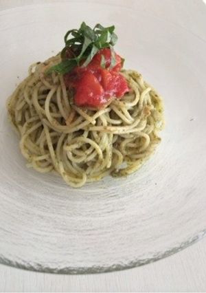 夏にオススメ☆ジェノバソースの冷製パスタ-レシピのメイン写真