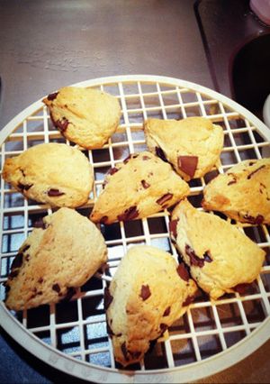 チョコレートスコーン-レシピのメイン写真