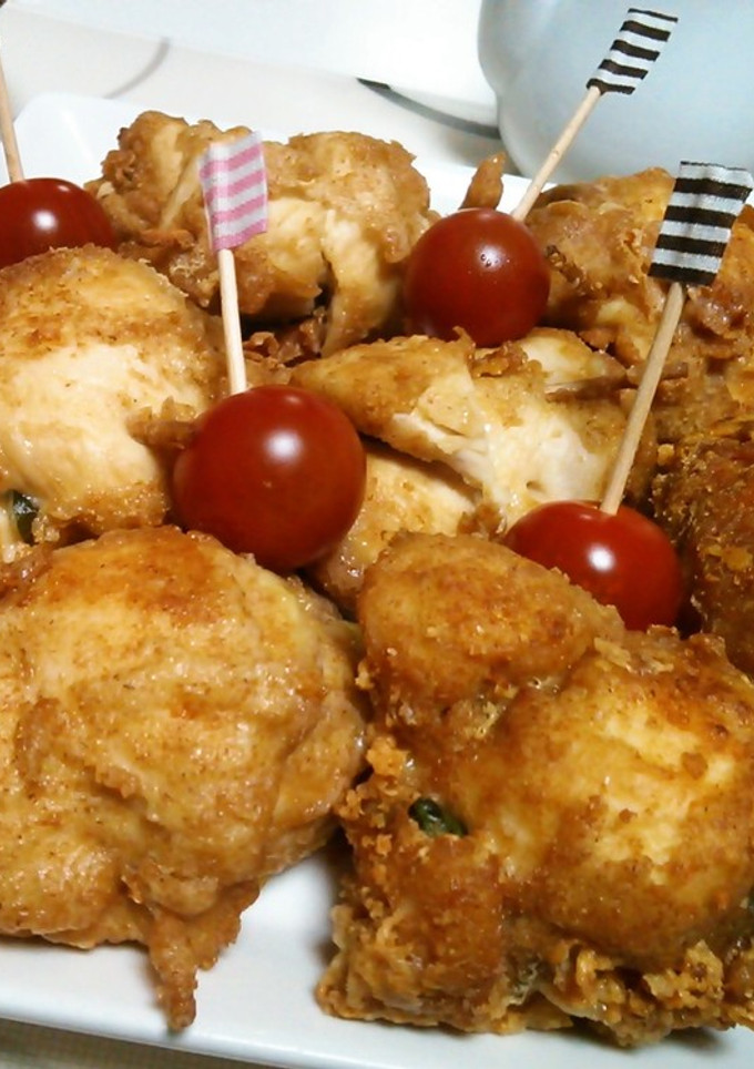 ささみのチーズ・しそ巻き-レシピのメイン写真