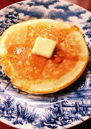 モチモチ(*´艸`*)パンケーキ-レシピのメイン写真